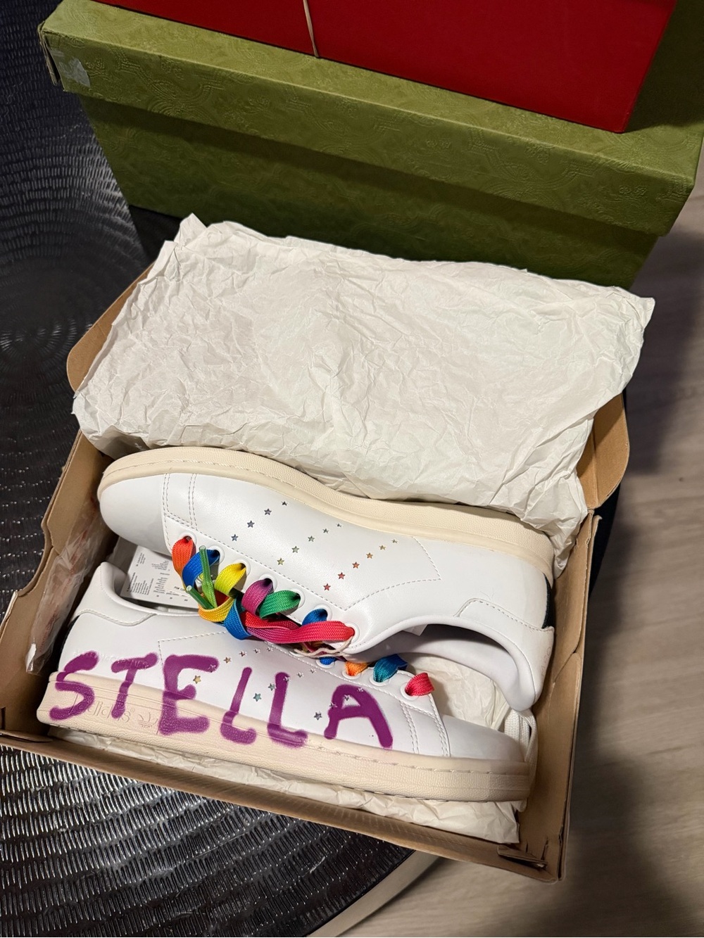 Stella McCartney x Adidas “Ed Curtis” Stan Smith Sneakers - Picture 11 of 12